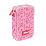 Plumier 2 pisos Flowicorns Rosa