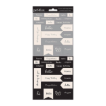 Stickers Basic Pebbles Gris