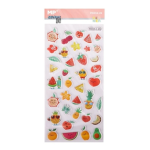 Stickers Relieve Frutas