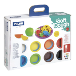 Maletín Softdough Masa 8 Colores Básicos más Herramientas de Cocina